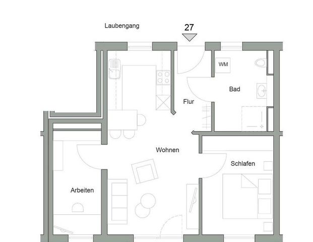 Nachmieter gesucht für 2,5 Zimmerwohnung - Photo 1