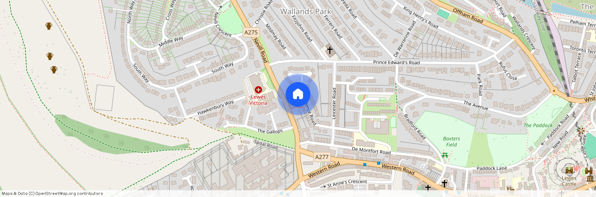 Valence Road, Lewes, East Sussex, BN7