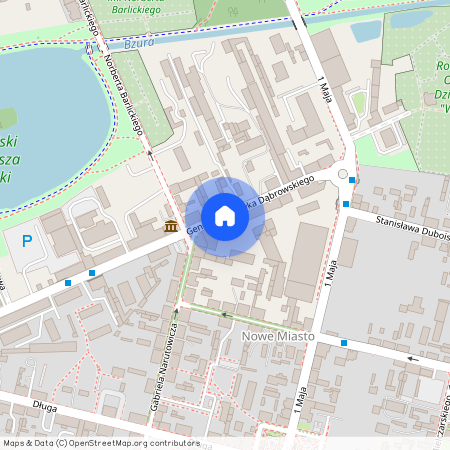 ul. gen. Henryka Dąbrowskiego, Zgierz, zgierski, łódzkie