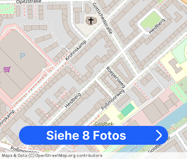 1-Zimmer-Wohnung befristet zu mieten in bevorzugter Lage in Hamburg... - Foto 1