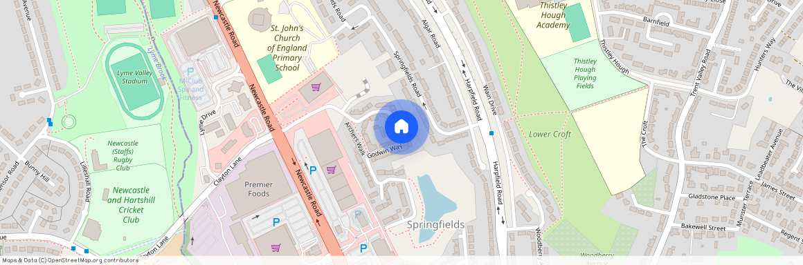 Godwin Way, Godwin Way, ST4 6JP