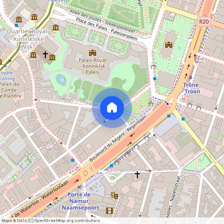 Rue Brederode, 29, 5, 1000, Bruxelles