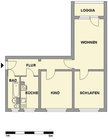 3-Raum-Familienwohnung mit Balkon - Photo 4