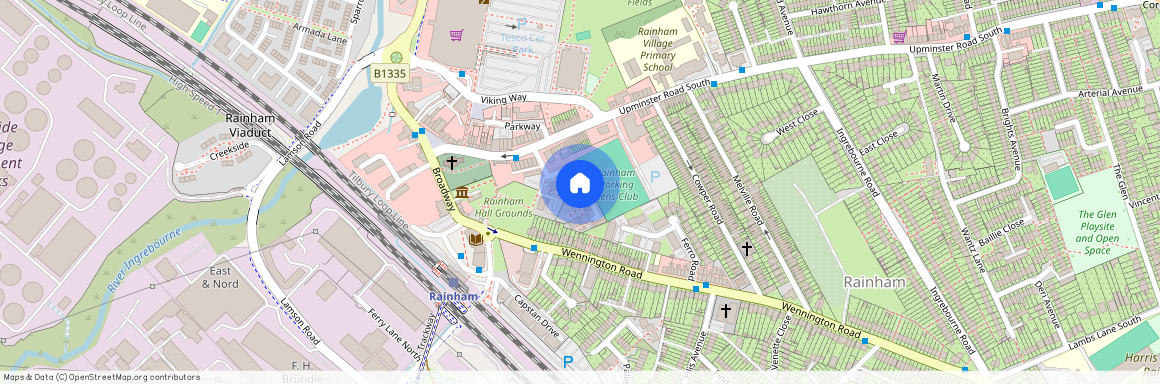 St. Helens Court, Upminster Road South, Rainham