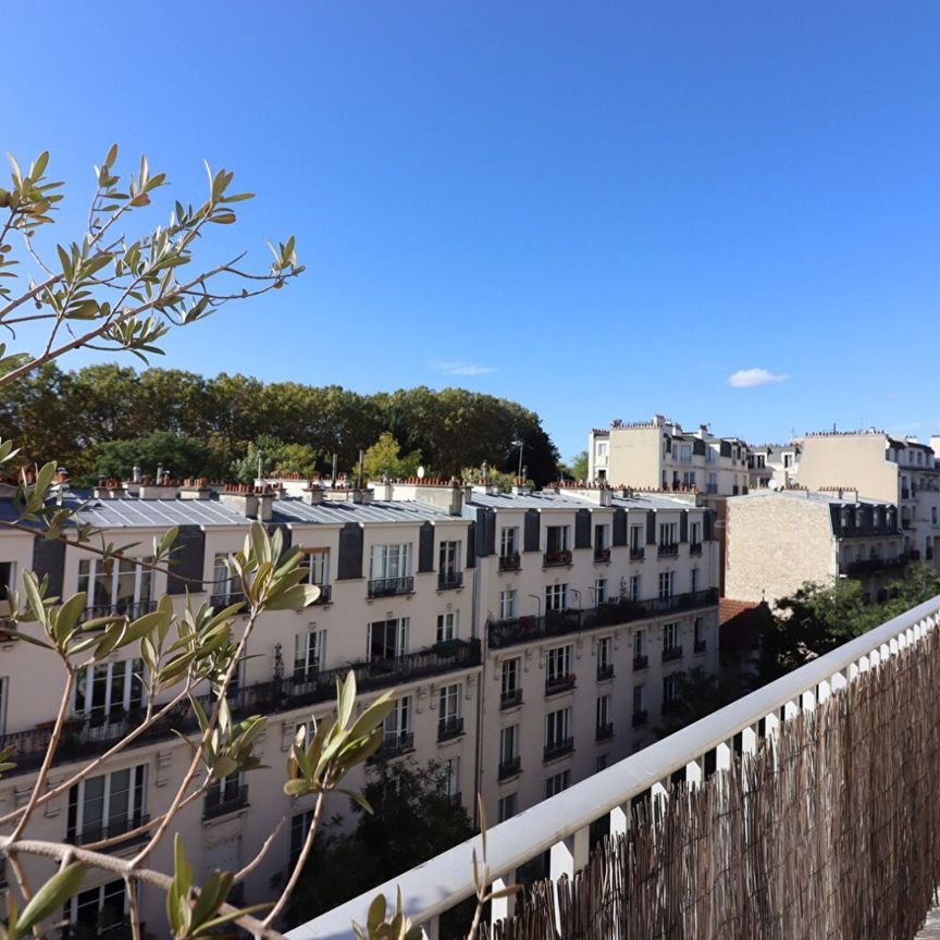 Paris 20eme - Appartement 2 pièce(s) 44 m2 avec balcon et parking - CHAUFF ET EAU CHAUDE COMPRISE - Photo 1