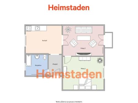 Pronájem bytu 2+1 48 m - Photo 5