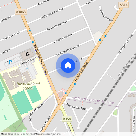 St. Heliers Avenue, Hounslow, TW3