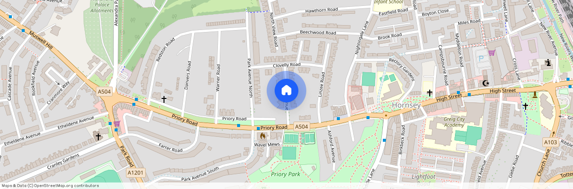 Priory Avenue, Hornsey, London, N8