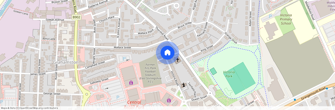 Firs Street, Falkirk, Stirlingshire, FK2