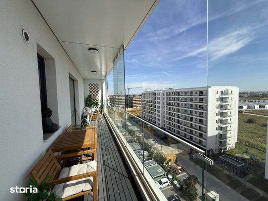 Apartament 3 camere mobilat | First Estate Pipera | 2 băi - Photo 1