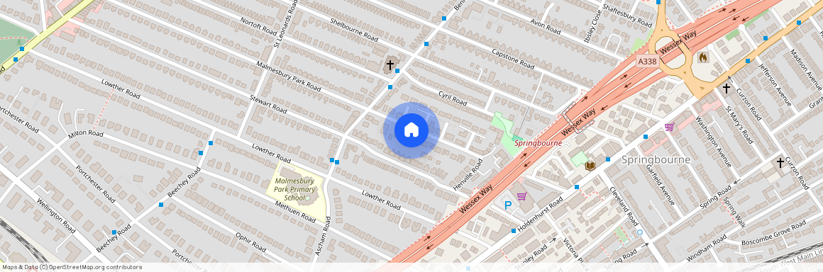 Malmesbury Park Road, BH8, Charminster