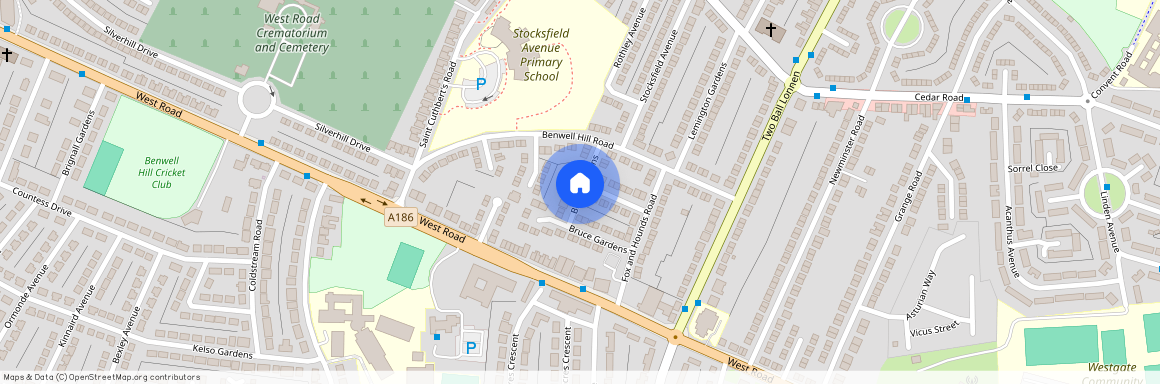 Bruce Gardens, Newcastle upon Tyne NE5