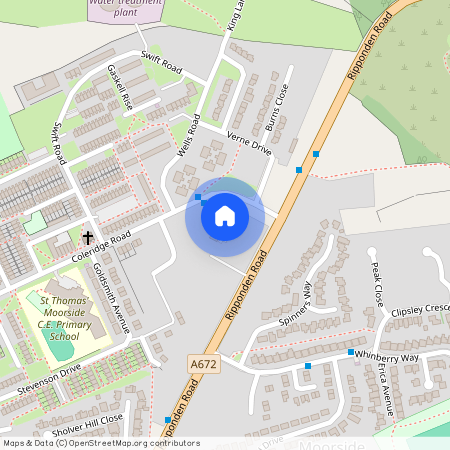 The Ridgedales, Moorside, Oldham, OL1