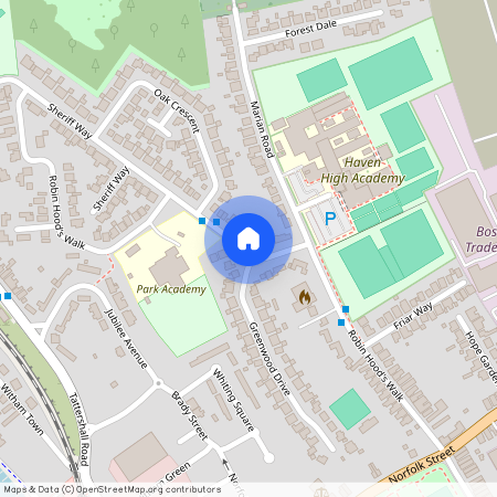 Robin Hoods Walk, Boston, PE21