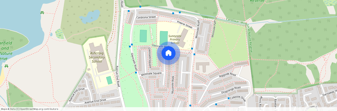Mossvale Walk, Glasgow, Glasgow City
