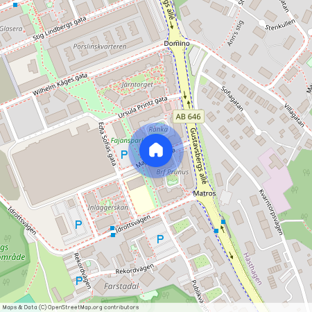 Maja Snis Gata, Gustavsberg