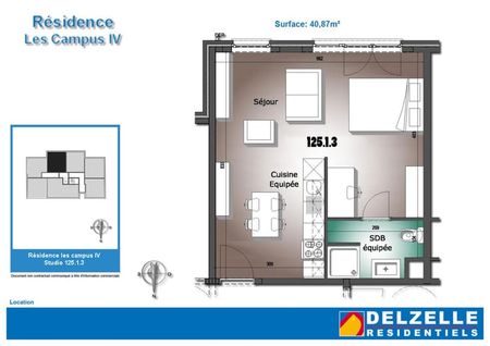 Appartement te huur - Photo 4