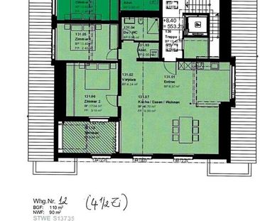 4.5-Zimmer Neubauwohnung im Dachgeschoss WHG12 - Photo 5