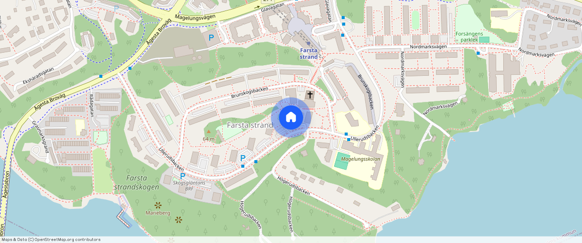 Ullerudsbacken **, Farsta Strand