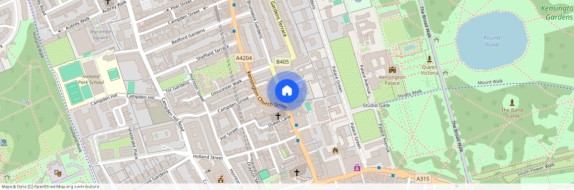 Vicarage Court, Vicarage Gate, W8