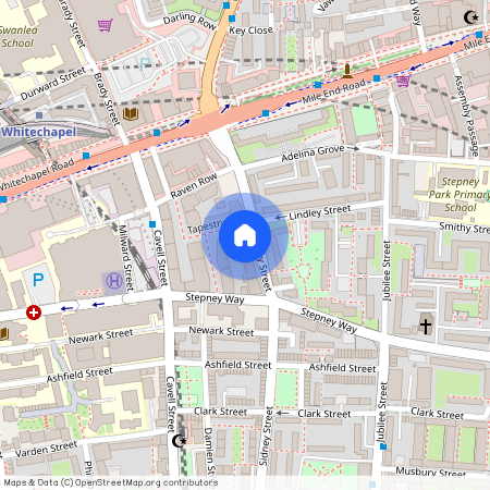 Sidney Street, London, E1