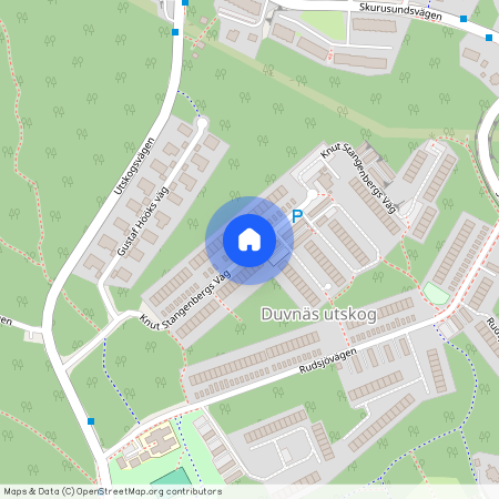 Knut Stangenbergsväg, Nacka