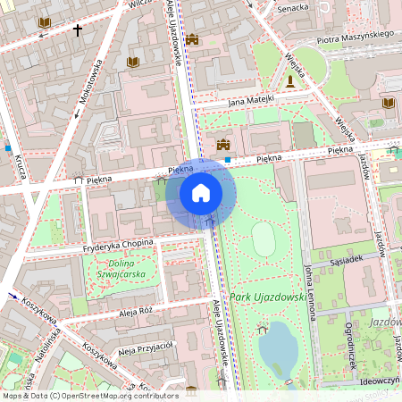 Warszawa, Śródmieście, Śródmieście, Ujazdów, Aleje, Ujazdowskie