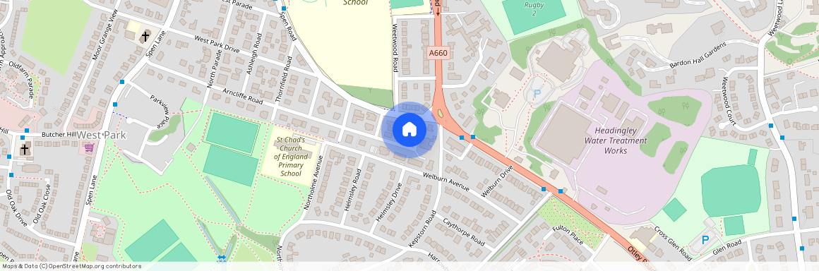 Apt 3, 4 Darnley Road, Darnley Road LS16