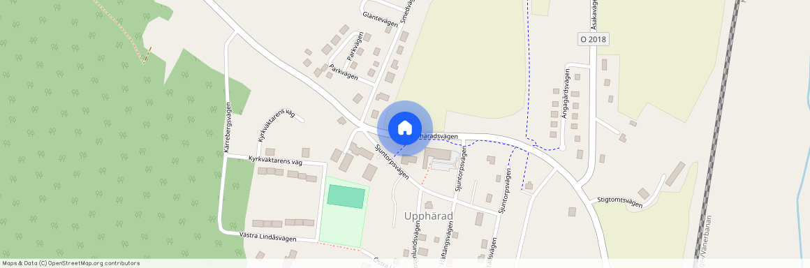 Sjuntorpsvägen, Upphärad