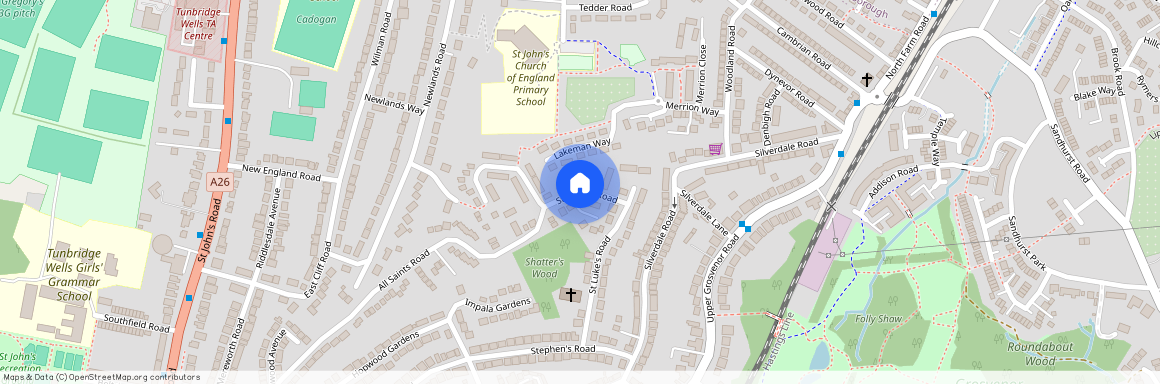 St Davids Road, Tunbridge Wells