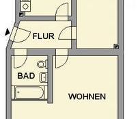 Großzügige 2-Raum-Wohnung im Altbau - Photo 1