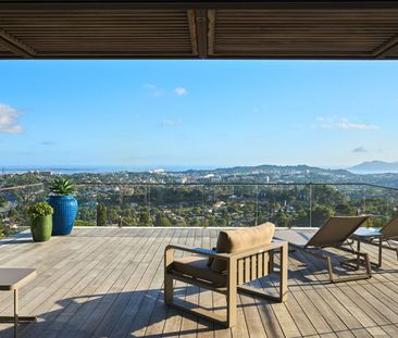 Mougins, Cote d'Azur à louer, vue mer, 5 chambres doubles, piscine,... - Photo 5