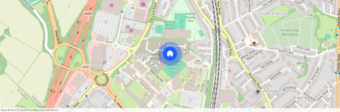 Maes Glyndwr, Wales, Wrexham