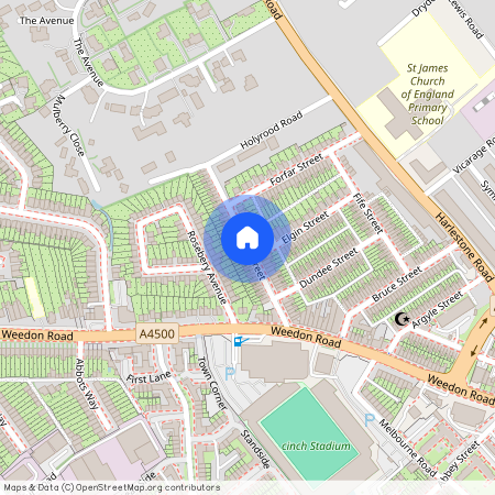 Glasgow Street, St James, Northampton