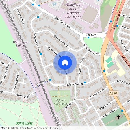 Cyprus Avenue, Wakefield, West Yorkshire, WF1