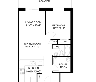 1 Bedroom - Photo 3