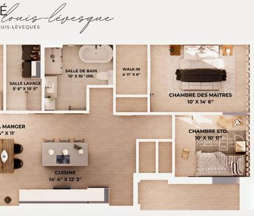 5 1/2 à louer, Otterburn Park, Carré Louis-Lévesque, construction n... - Photo 4