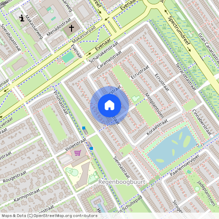 Regenboogbuurt Noord en Oost, 1339 AT, Okerstraat, Almere