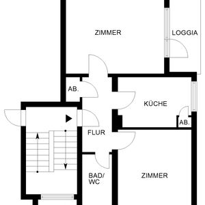 Renovierte 2-Zimmer Wohnung in der Nordstadt // 3.OG rechts - Foto 3