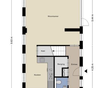 Appartement te huur: Herenstraat 8-B 4331 JT Middelburg - Foto 2