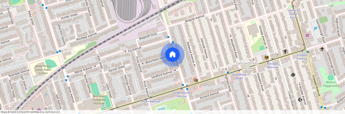 254 Greenwood Avenue Unit# Bsmt, Toronto