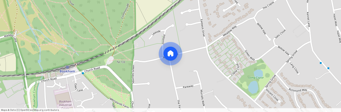 MEADOWSIDE, GREAT BOOKHAM, KT23