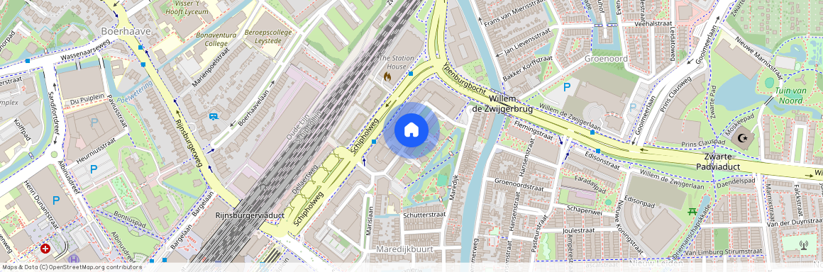 Stationskwartier, 2316 ZP, Parmentierweg, Leiden