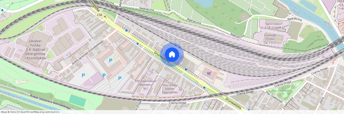 Okole, Bydgoszcz, kujawsko-pomorskie