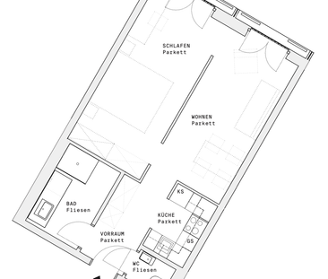 DC-FLATS – Südseitige Neubauwohnung – ERSTBEZUG - Photo 4