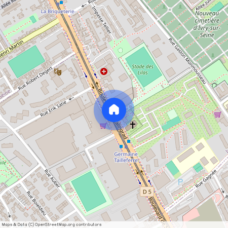 Boulevard de Stalingrad, Francja, Ivry-Sur-Seine