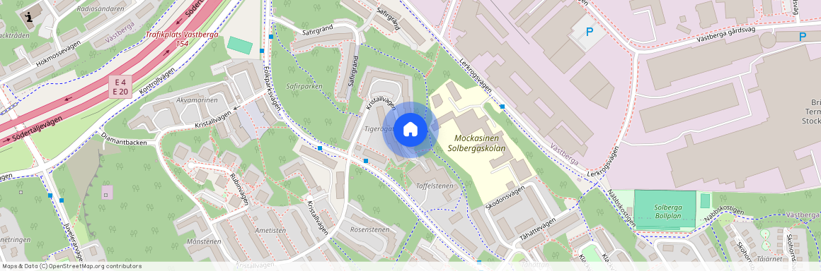 Kristallvägen, Hägersten