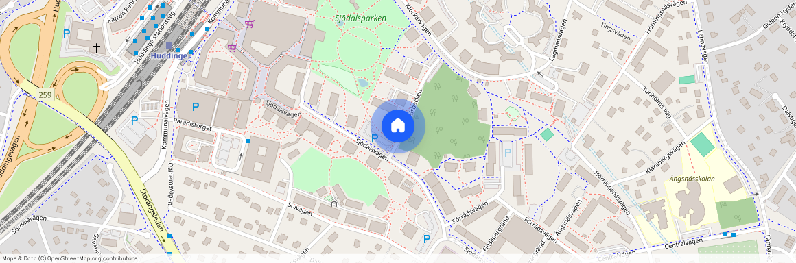 Sjödalsbacken 1, Sjödalen-Fullersta