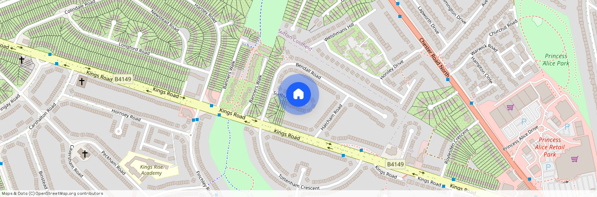 Sudbury Grove, Birmingham. B44 0SR