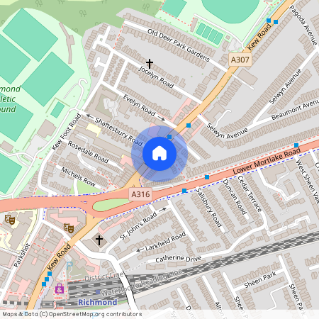 Kew Road, Richmond, TW9, London